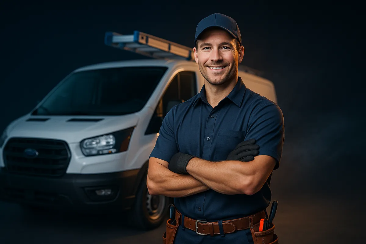 wind turbines in a green field under a cloudy sky