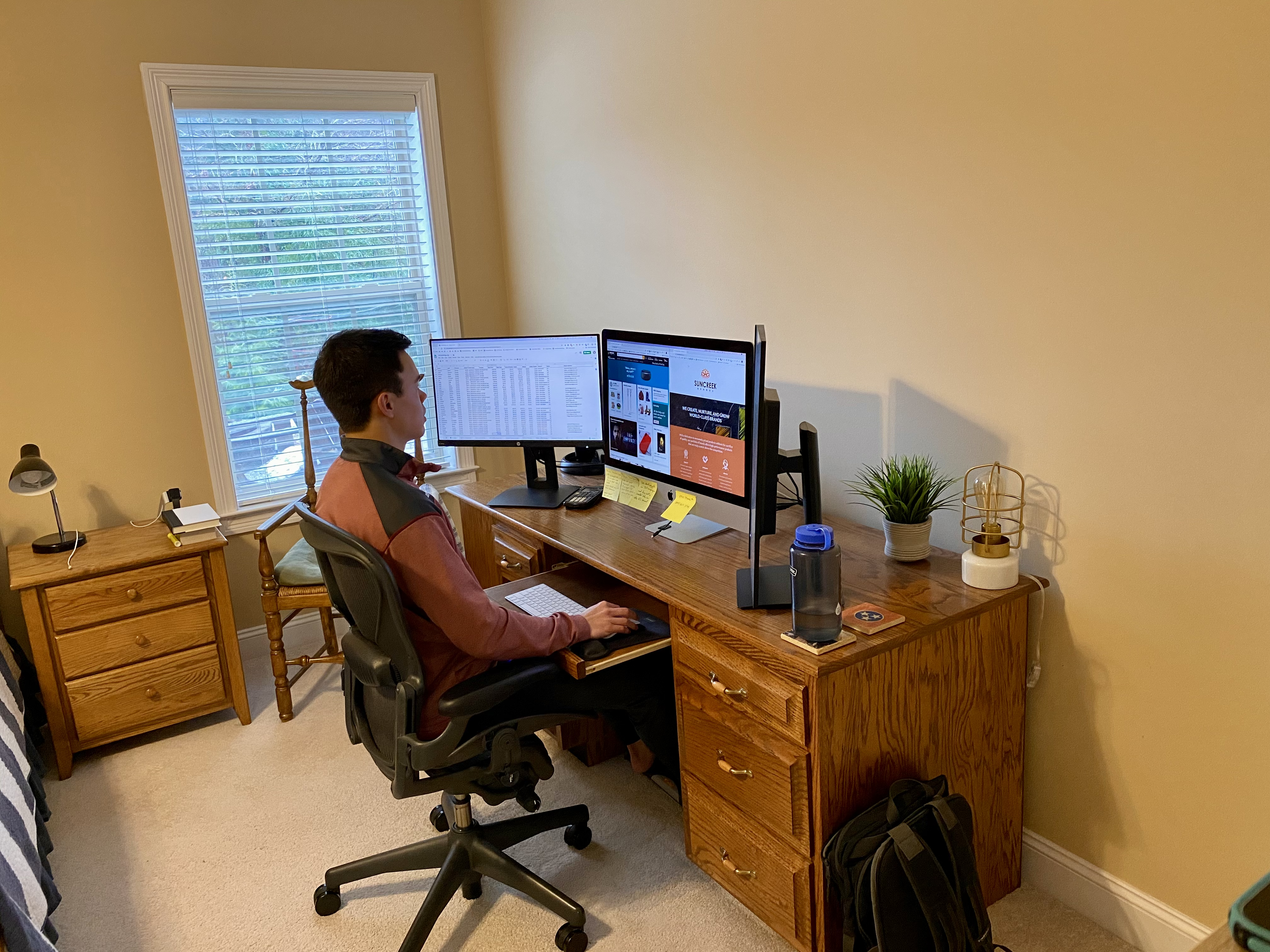 MJ in parent's basement