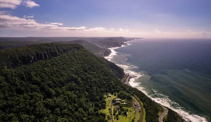 Coledale location aerial image NSW