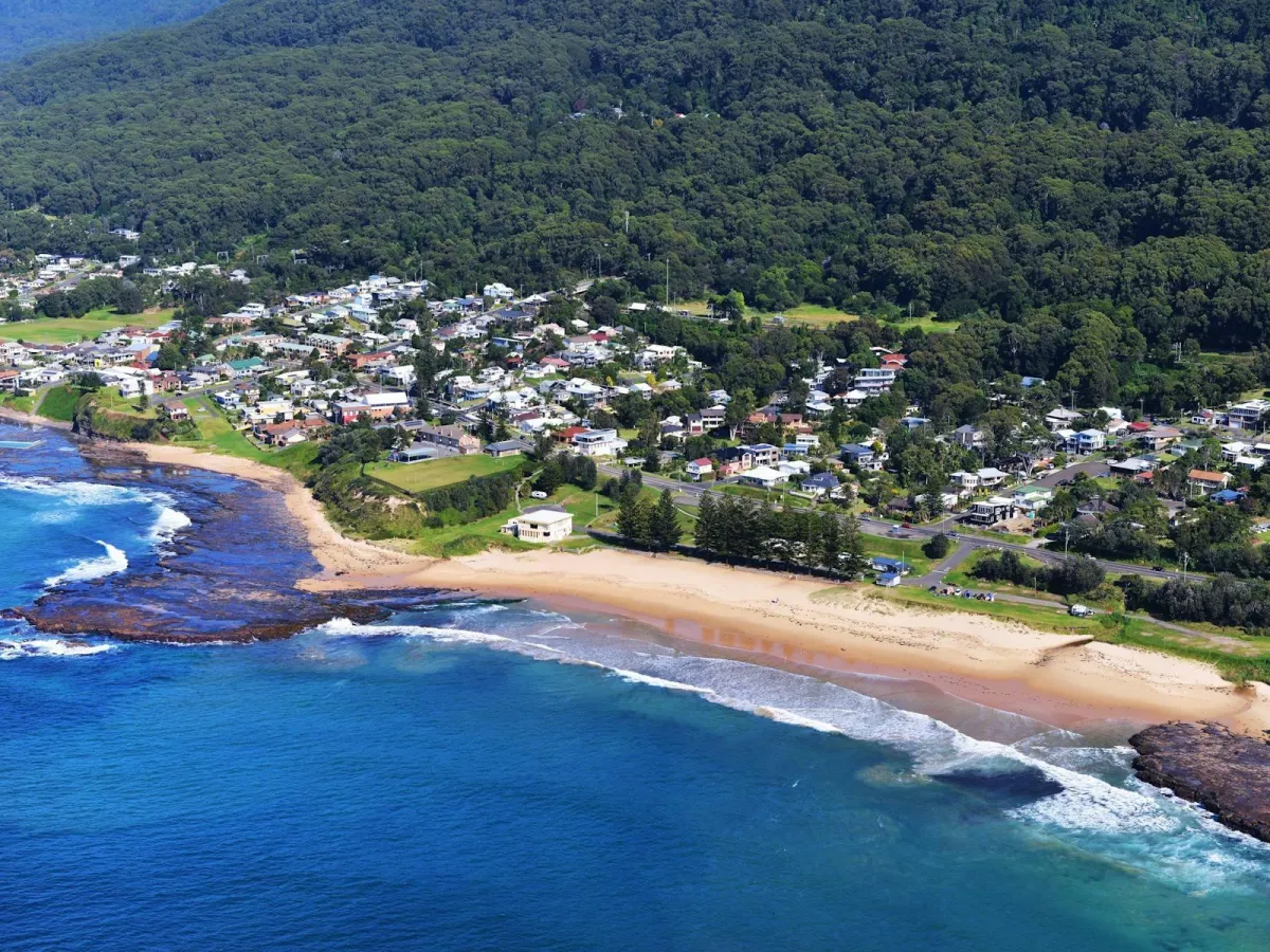 Coledale NSW coastline near Wollongong