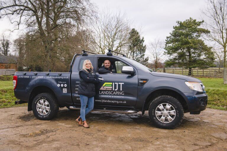 Ian and Charlie, directors of IJT Landscaping