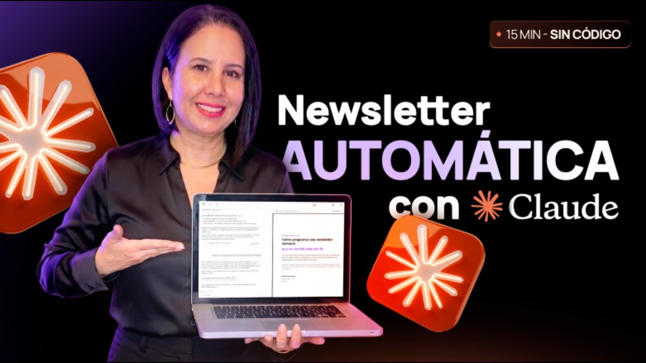 Newsletter automática con IA: Como hacer que Claude la escriba cada semana (sin código)