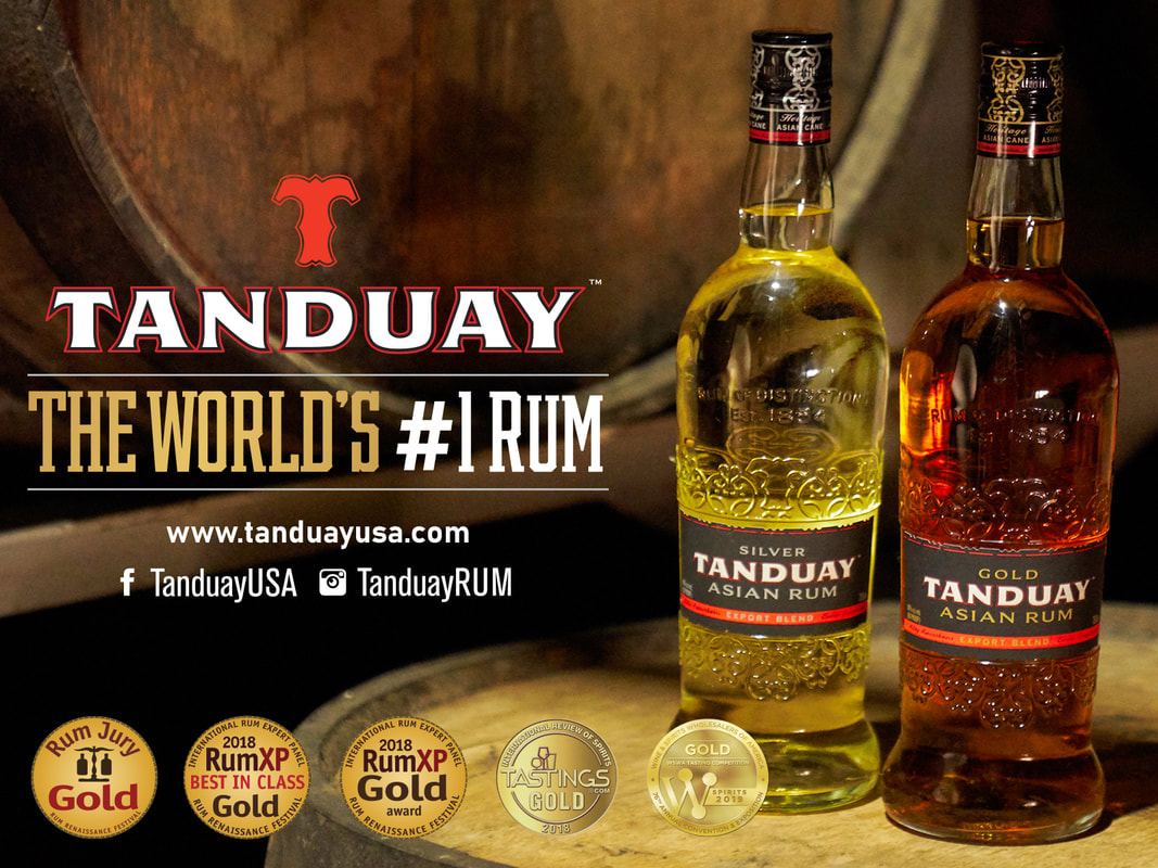 World's #1 Rum Tanduay now on board!