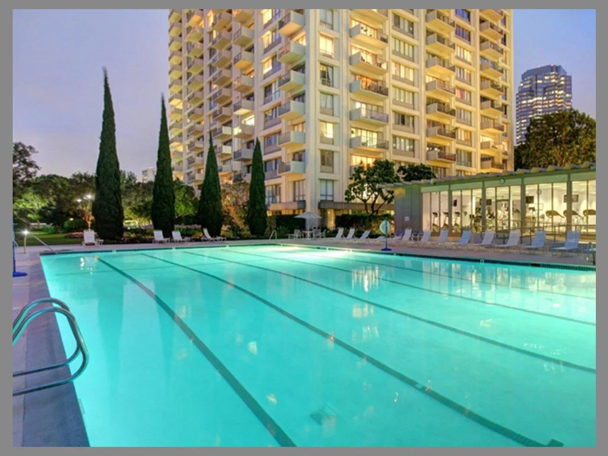 Century Park East in Century City, CA by Rick Brucker Realty exterior photograph with pool