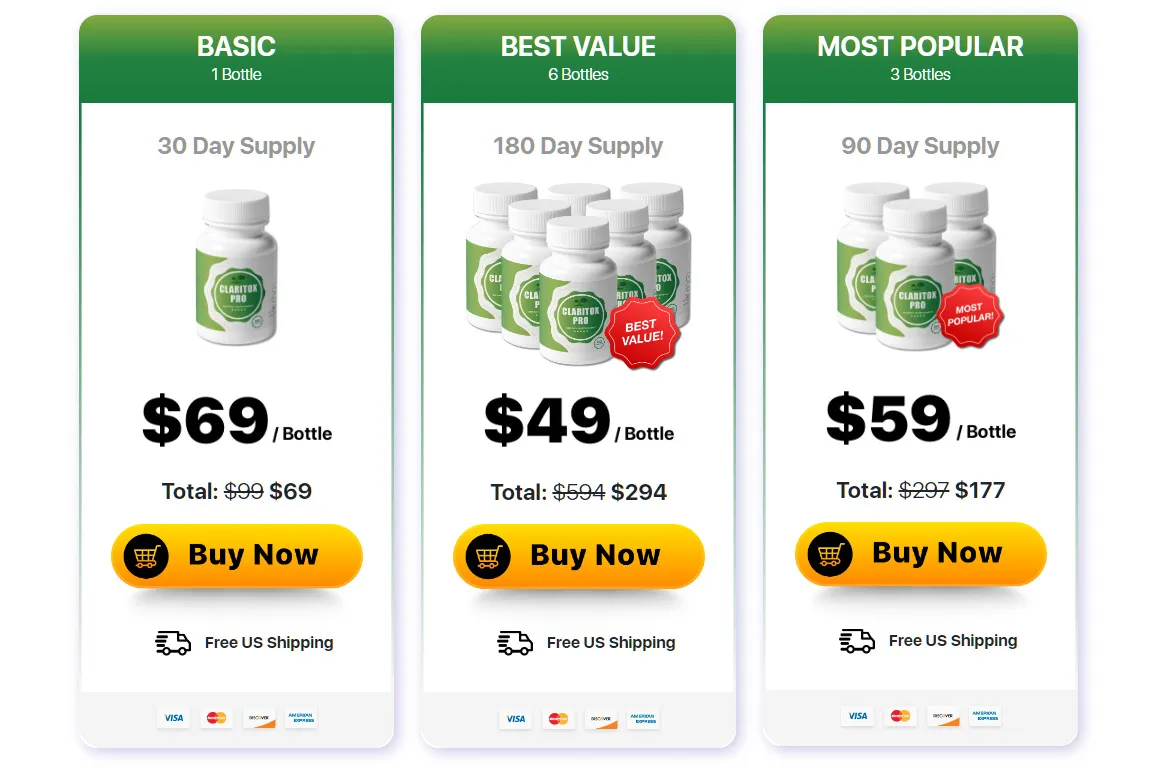 Claritoxpro Bottle Buy