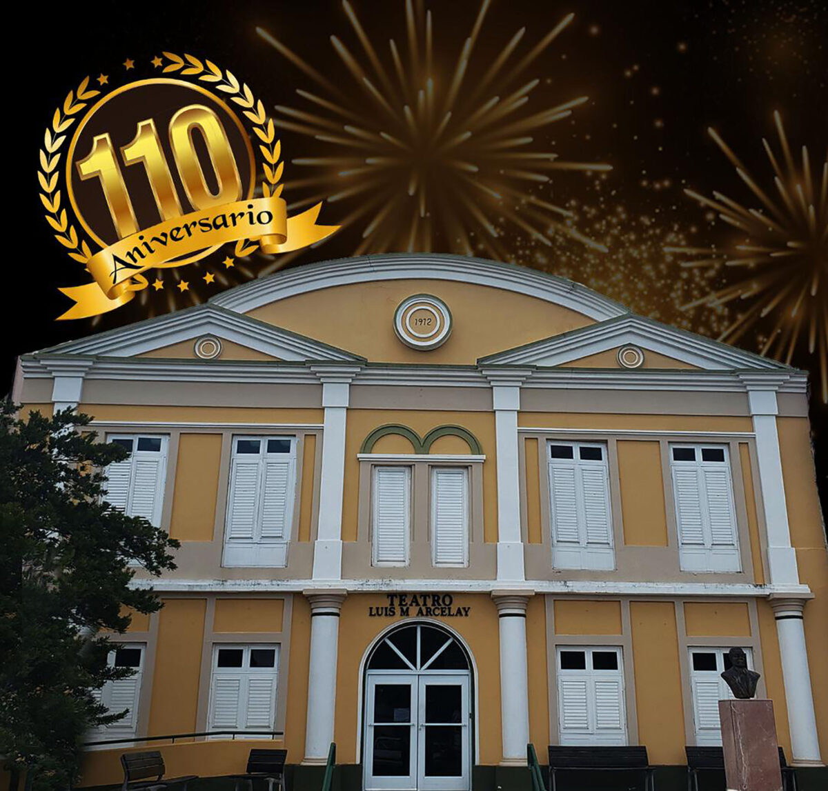 Ambiente romántico en teatro