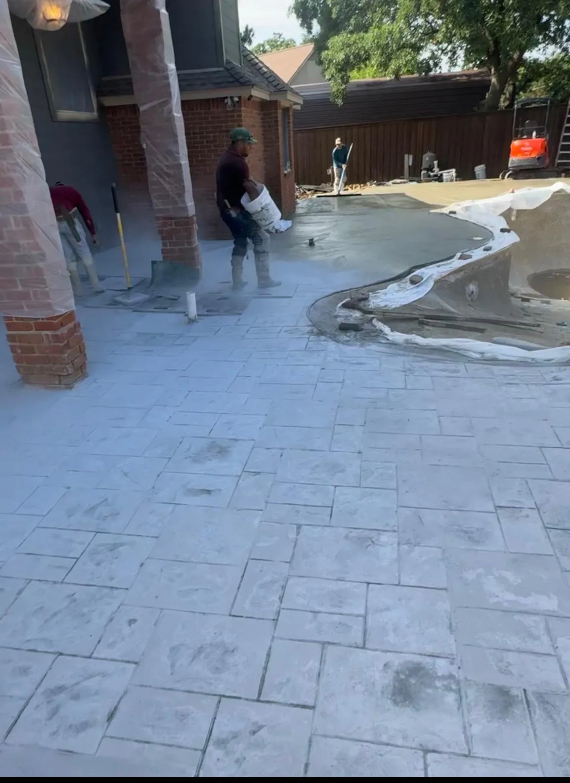 Custom Concrete Patio Contractor Fort Worth