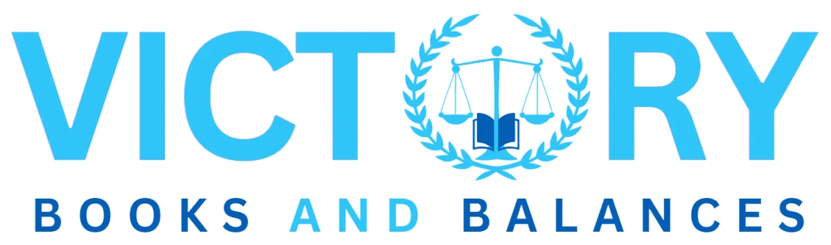 Victory Book Sand Balances Logo