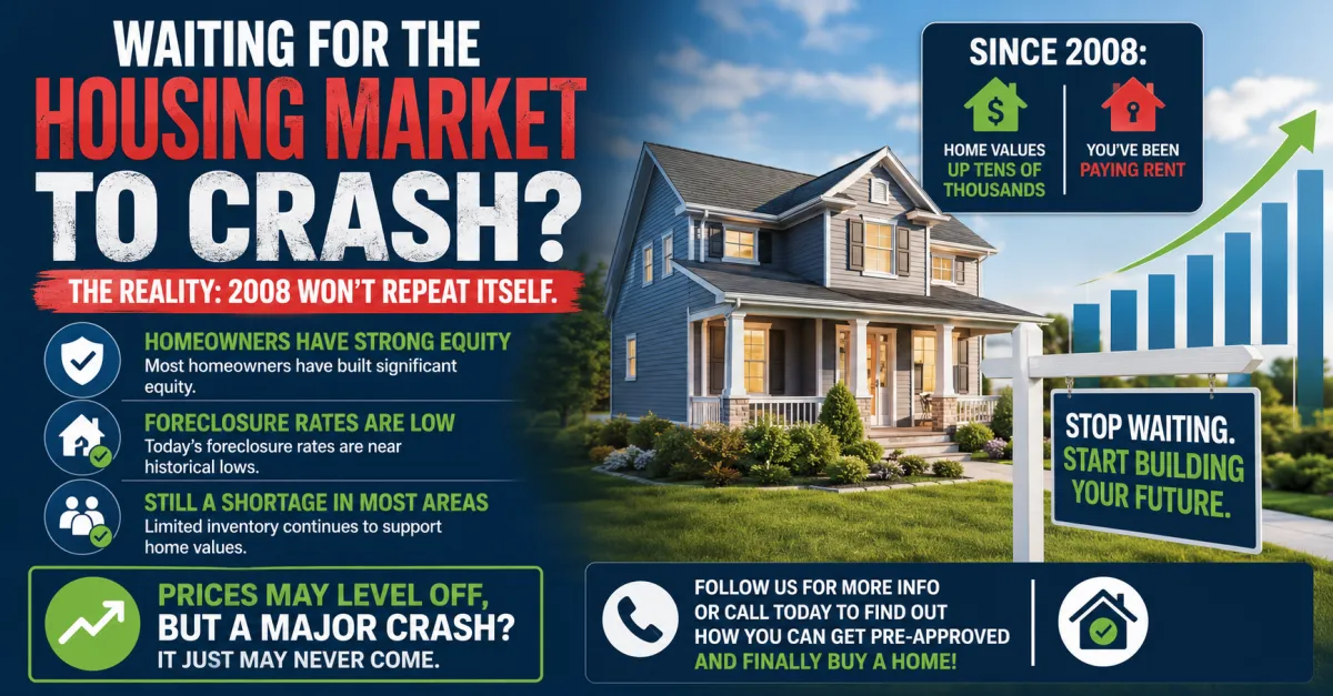 Most Economists Are Not Expecting a 2008 Housing Crash and Here Is What Waiting Has Already Cost You