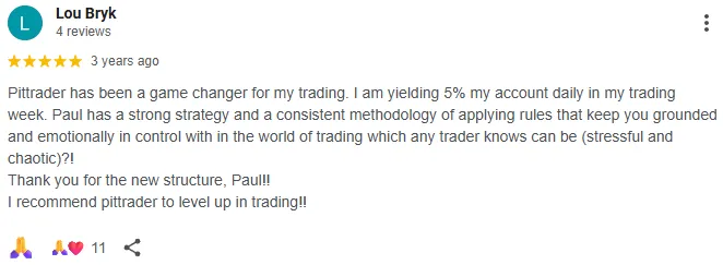 PITTRADER 5 STAR REVIEW. PITTRADER has been a game changer for my trading.