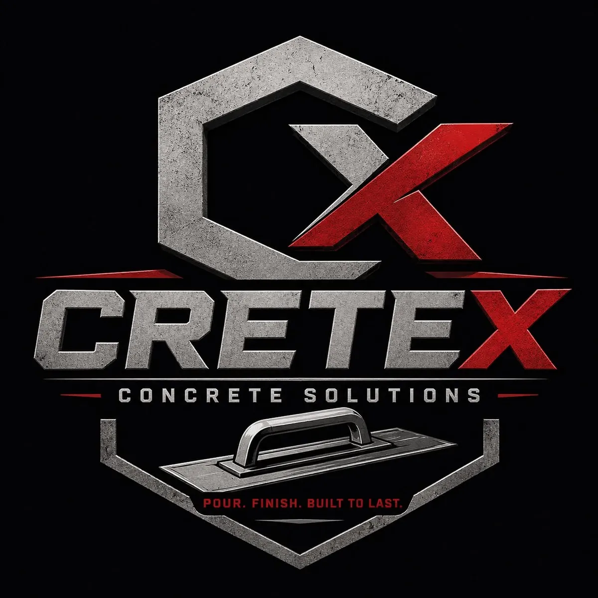 CreteX Construction Footer logo
