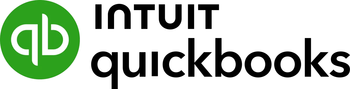 QuickBooks and Intuit logo – trusted small business accounting and payroll software used by Booqkeeping.