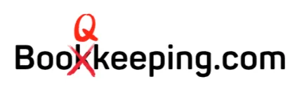Booqkeeping white logo — bookkeeping, payroll, and tax services for small businesses