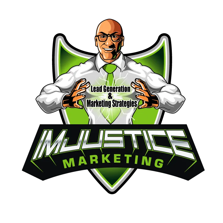 IMJustice Marketing Logo and main website