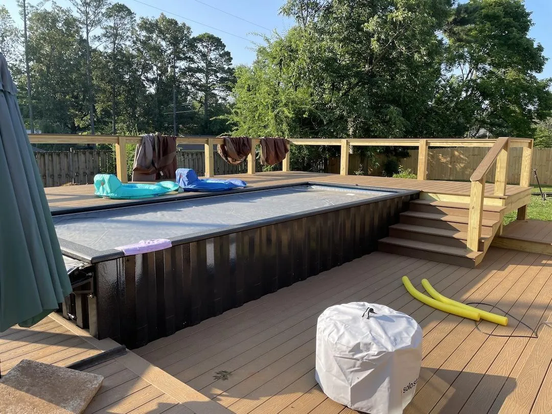 custom build lap pool
