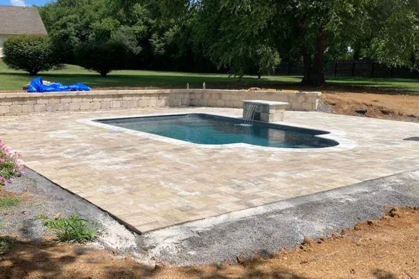 custom built hot tub