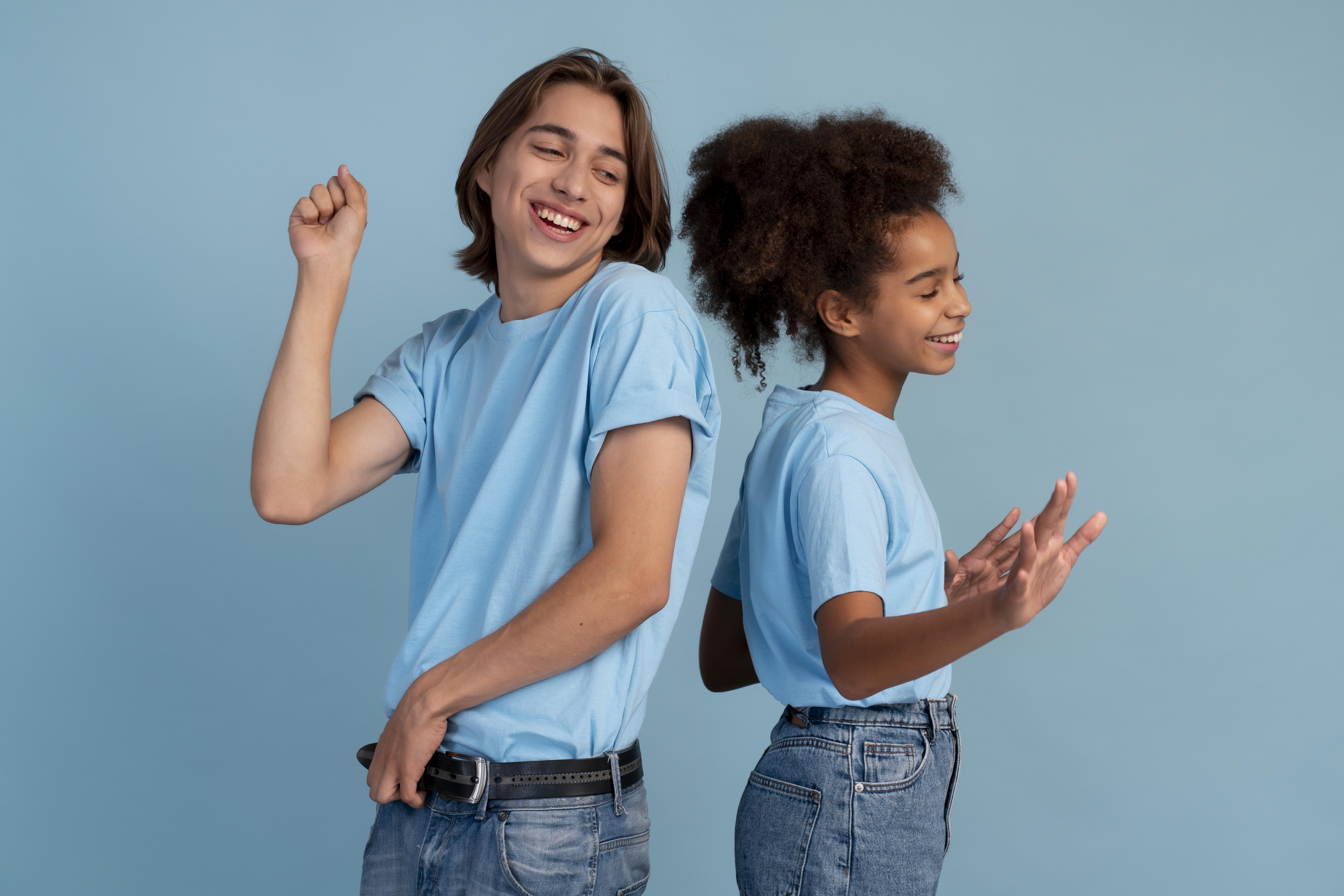 A teenager experiencing supportive chiropractic care.