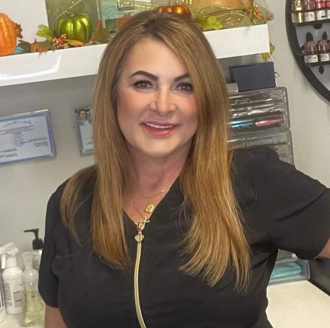 Portrait of Mary Daniella Nagy, permanent make-up artist