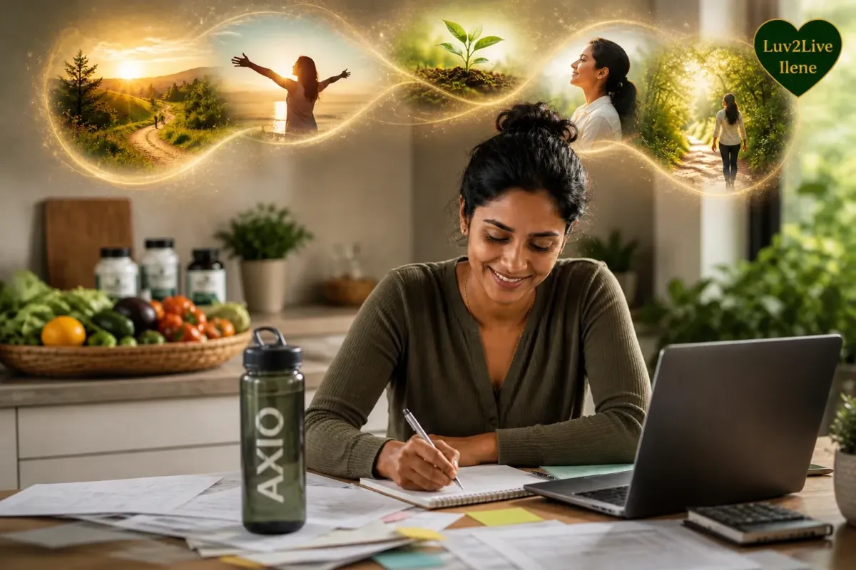 woman feeling clear focused and productive after overcoming brain fog and stress
