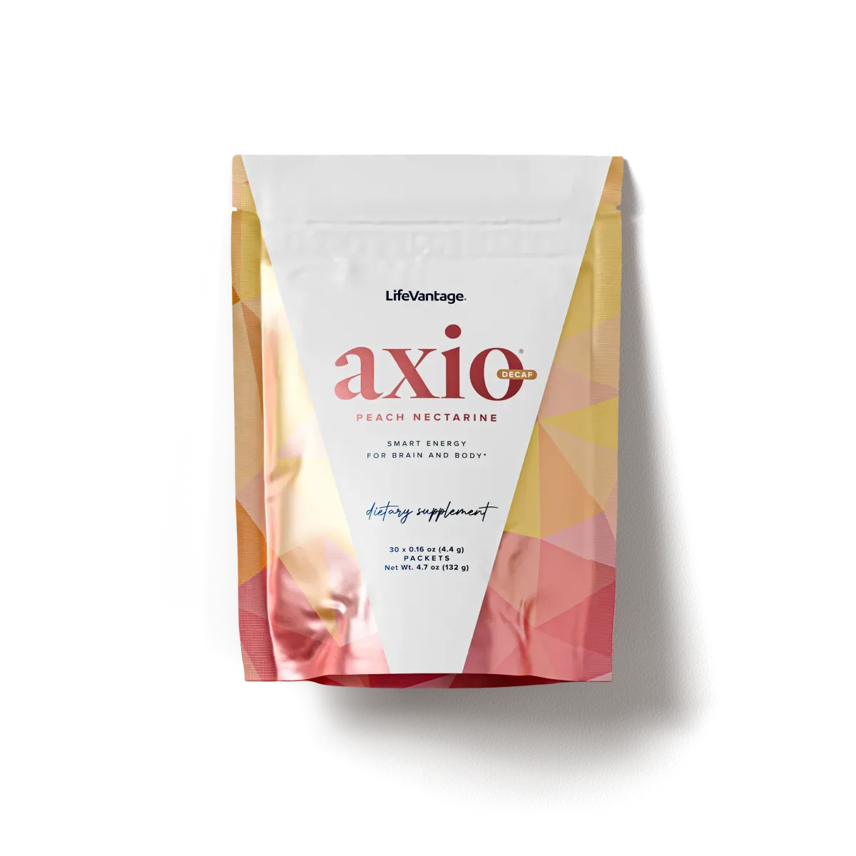LifeVantage AXIO Decaf brain-focused drink mix packet nrf2 brain