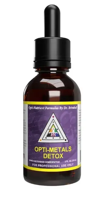 Optimal Health Systems Metal Detox dropper bottle