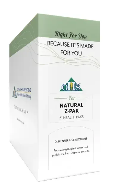 Optimal Health Systems Natural Z Pack packets