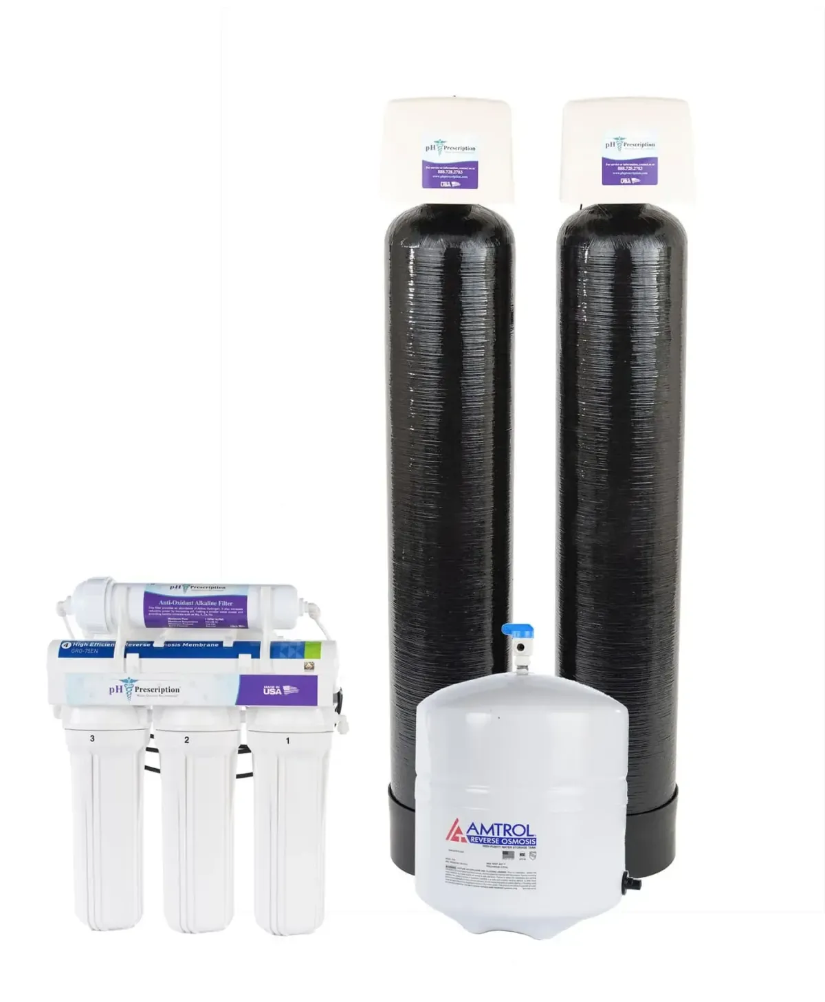 PHPrescription whole-house water filtration system
