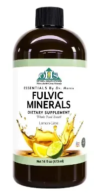 Optimal Health Systems Essential Fulvic Minerals bottle