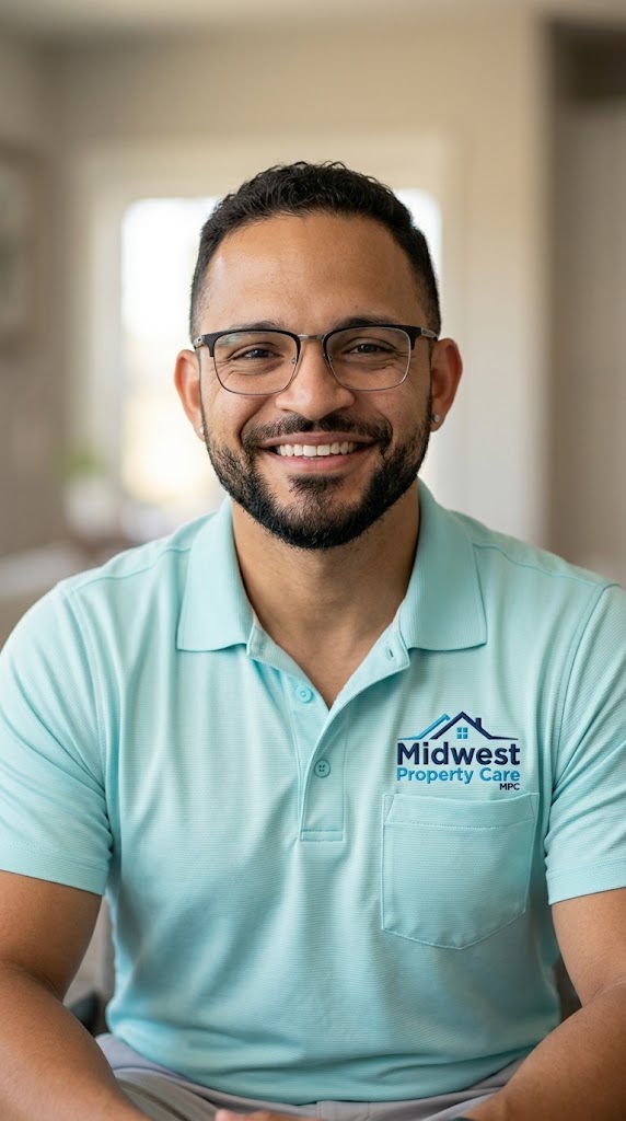 Jose Q., Founder of Midwest Property Care, offering professional house cleaning services in Fort Wayne, IN.