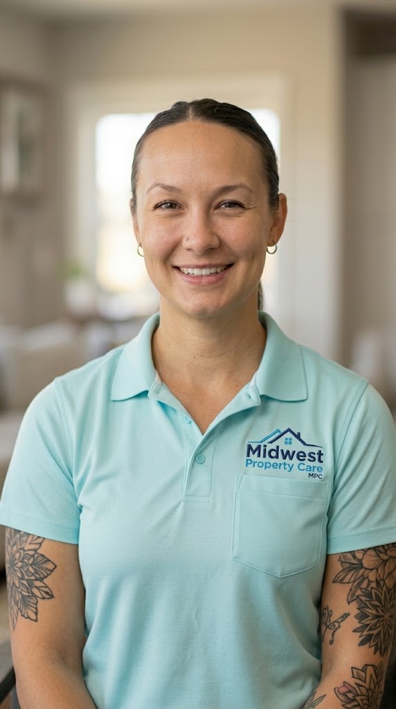 Emily Q., Operations Lead at Midwest Property Care, managing home cleaning services in Fort Wayne.