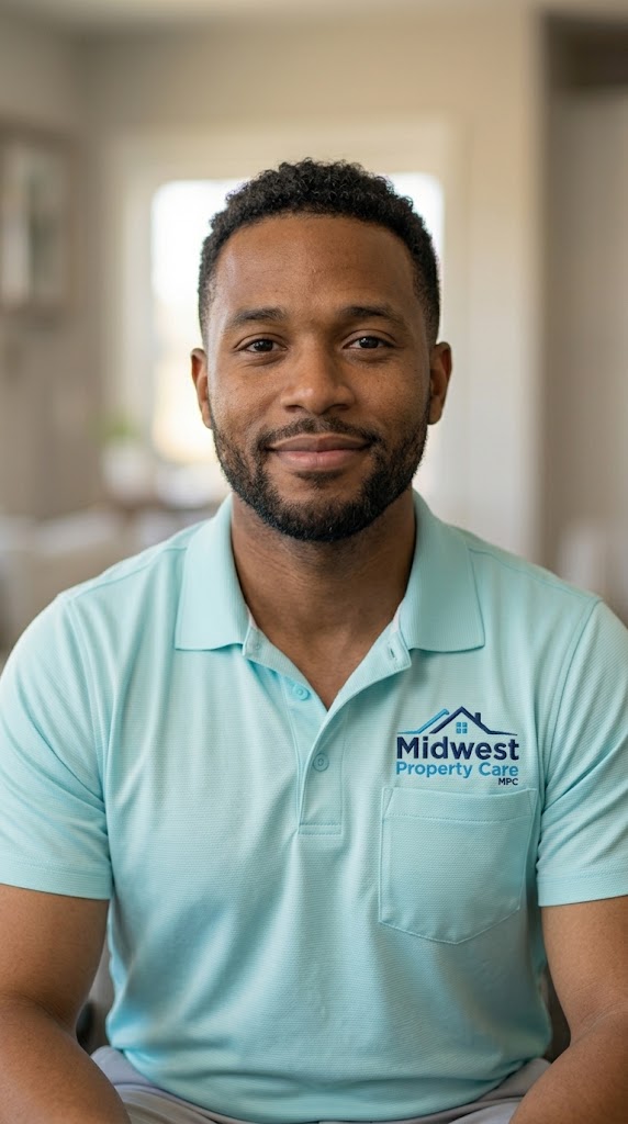 Marcus T., Quality Manager at Midwest Property Care, overseeing service standards for Fort Wayne house cleanings.