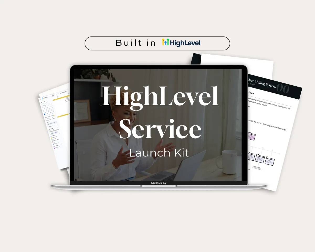 HighLevel Service Launch Kit