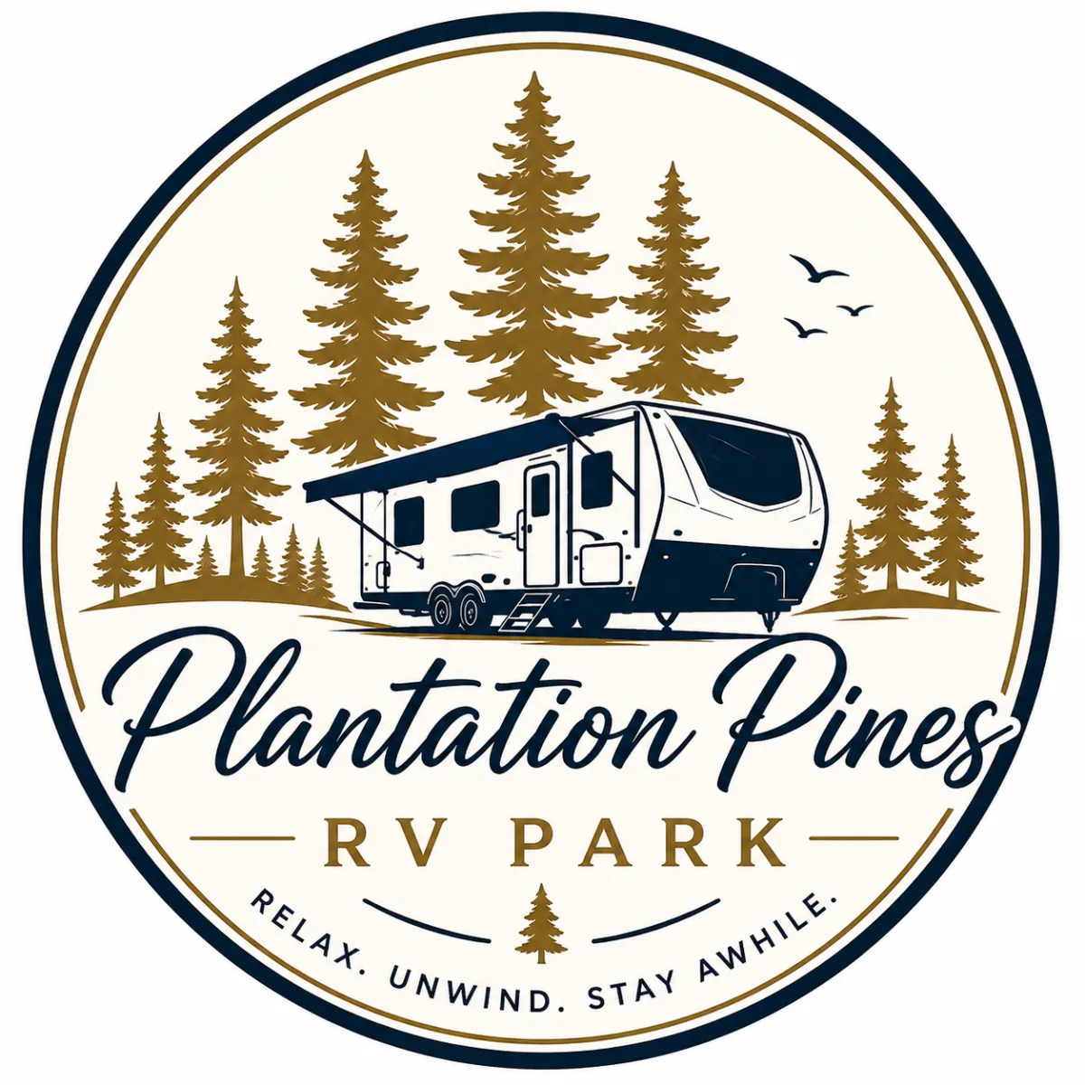 Plantation Pines Logo