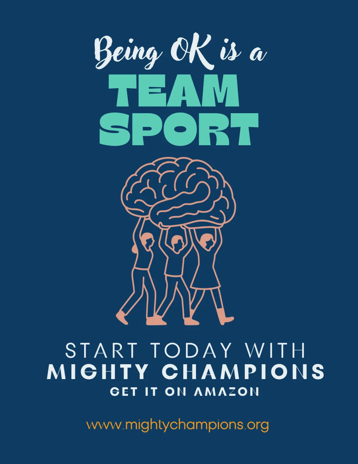 Excited man in glasses celebrating in front of blackboard.