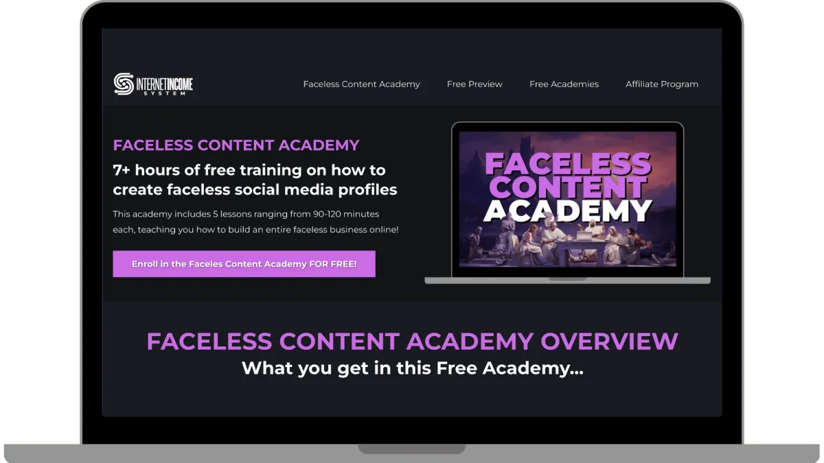 Faceless Content Academy