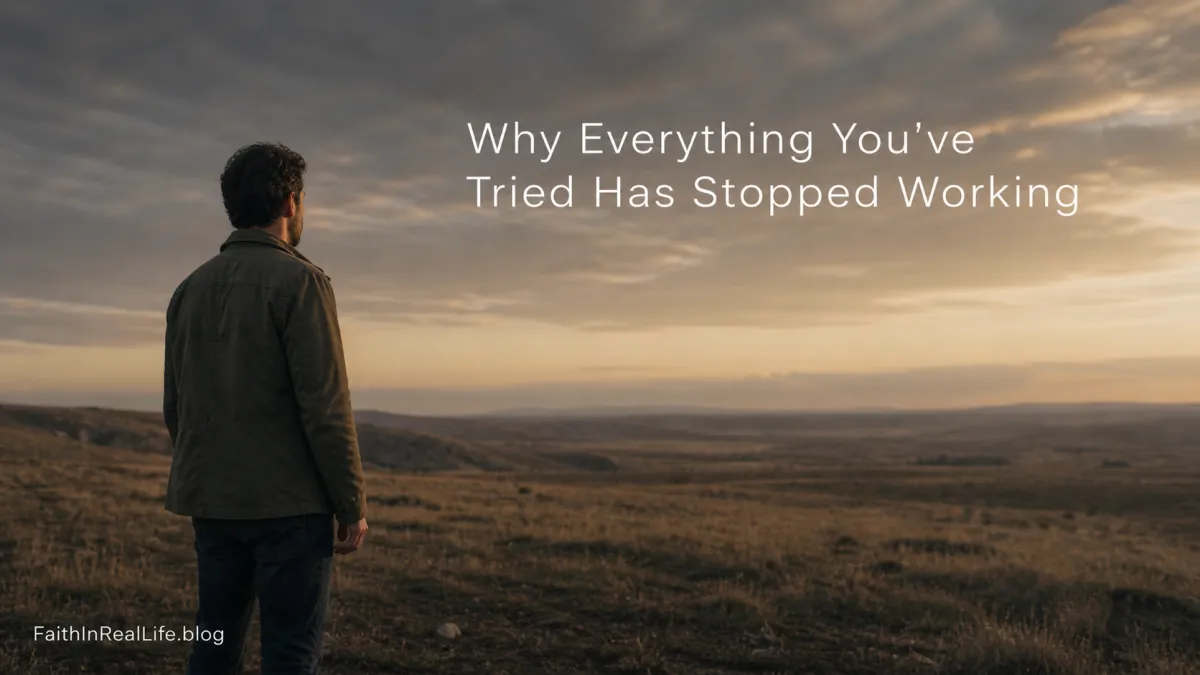 Why Everything You've Tried Has Stopped Working