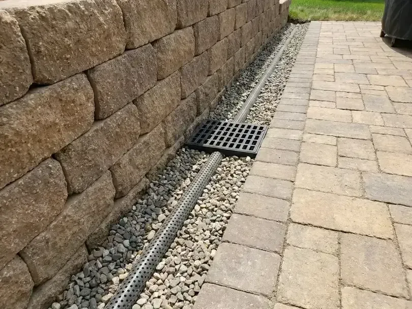drainage solution installation protecting landscape and foundation in Raleigh NC