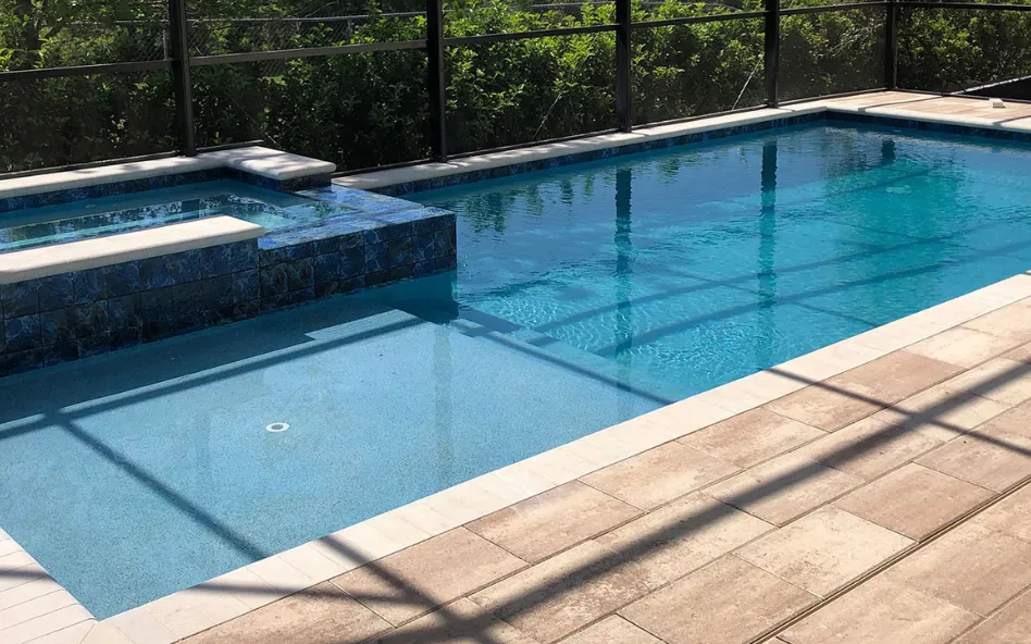 Gainesville Concrete builds and installs pool deck