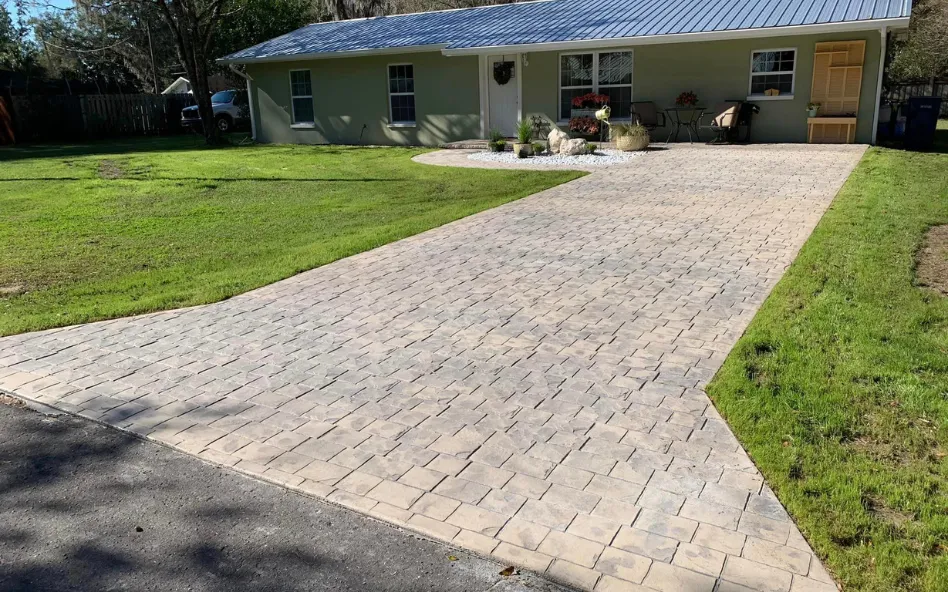 Gainesville Concrete builds and installs driveways.