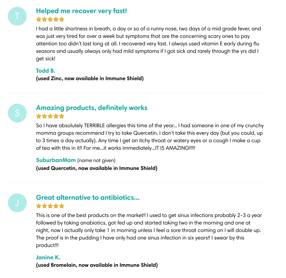 immune shield feedback