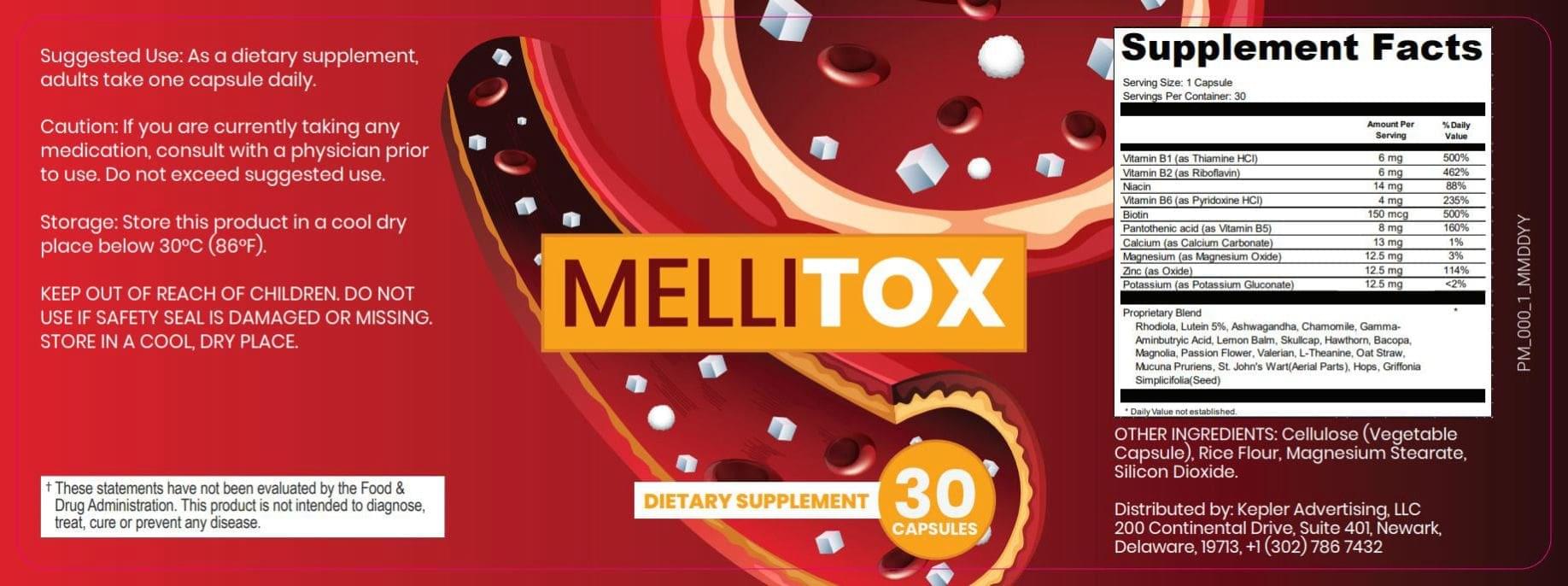 mellitox blood sugar