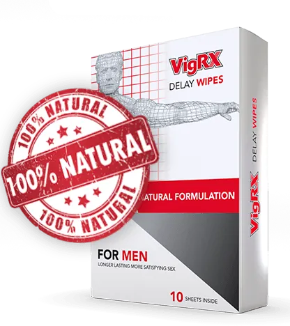 VigRX delay wipes 100% natural