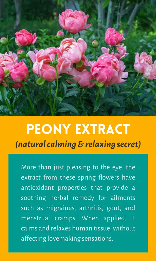 Peony flower extract