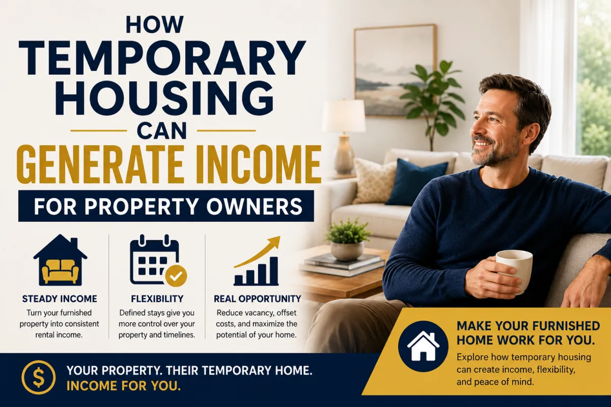 How Temporary Housing Can Generate Income for Property Owners