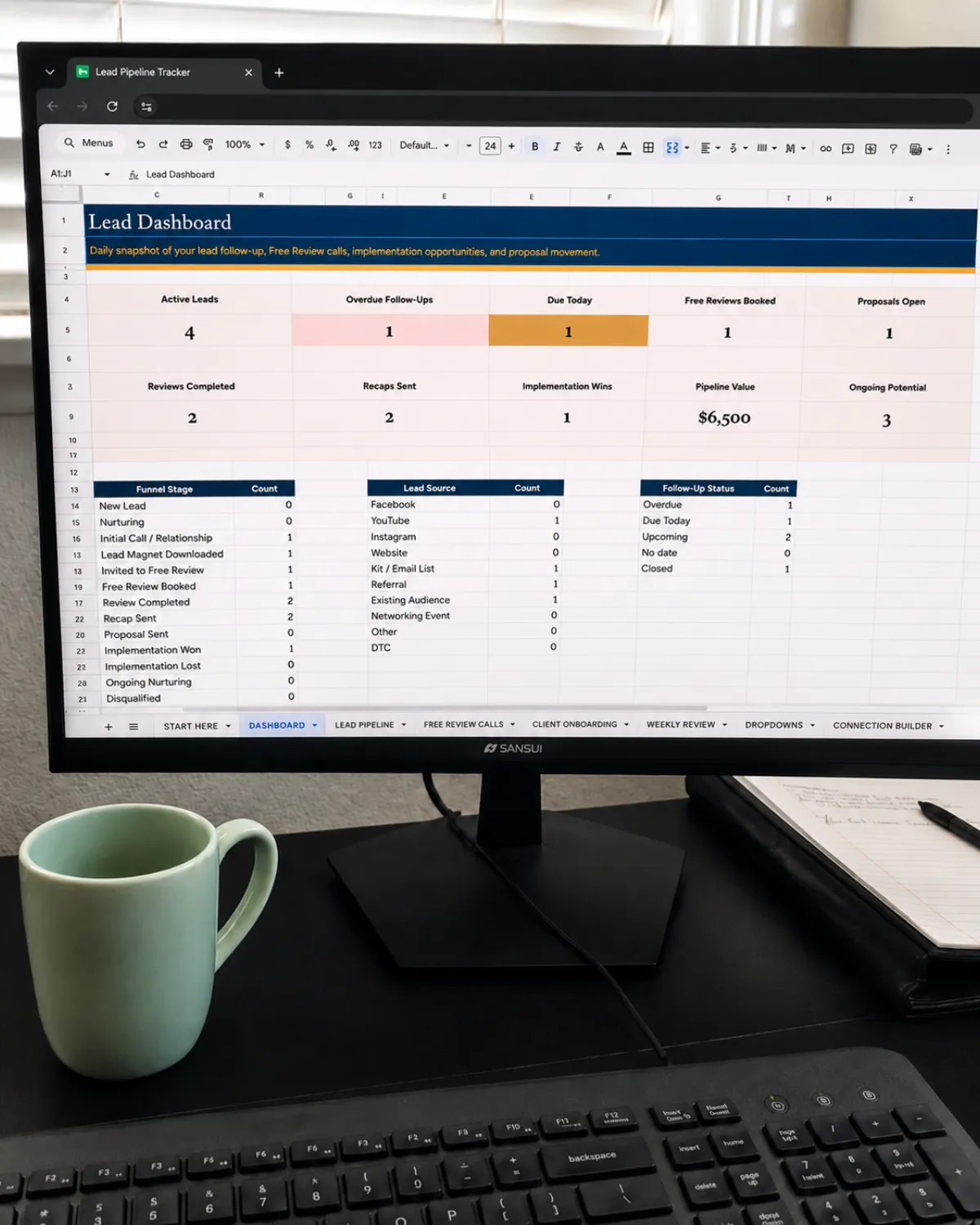 Professional portrait providing operational support
