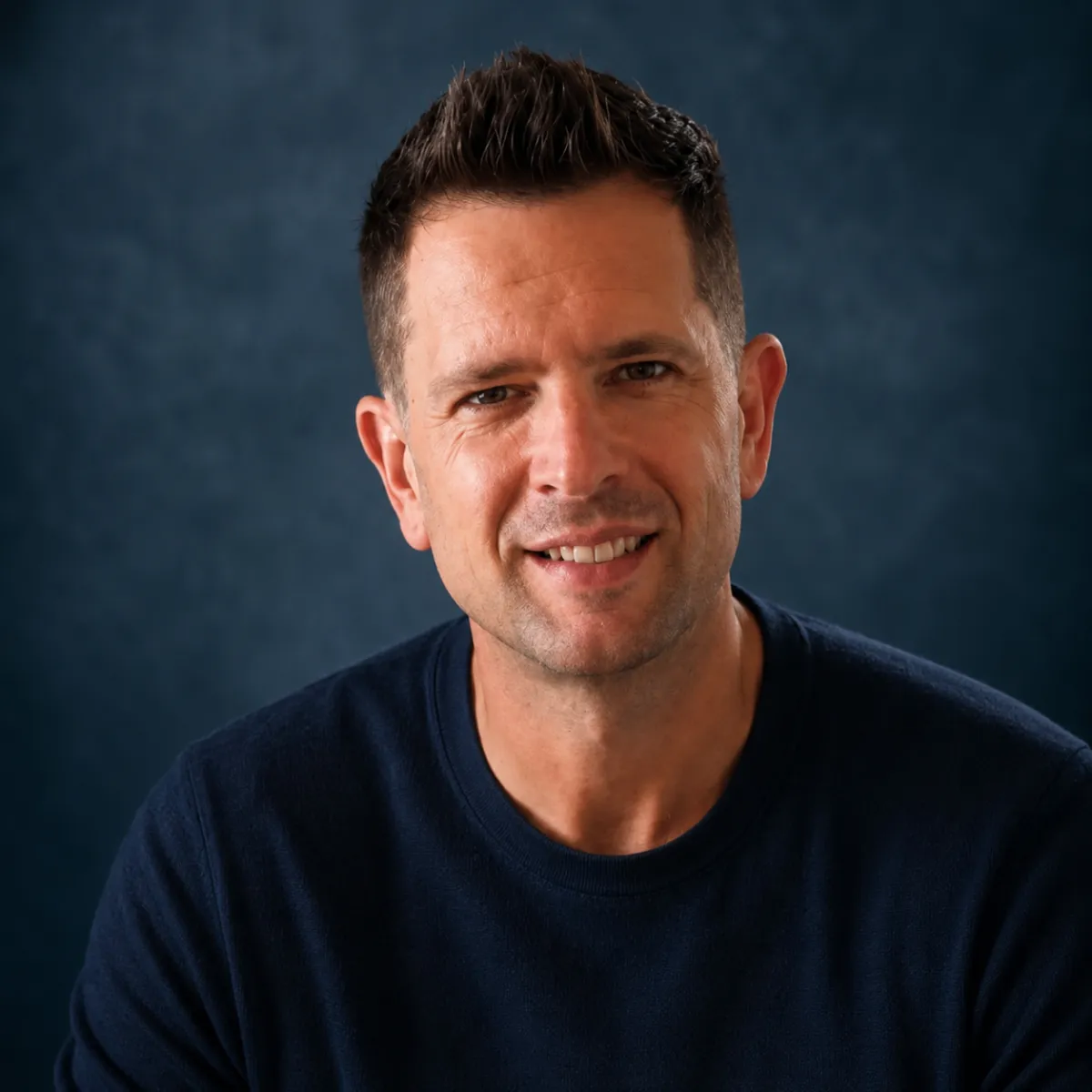 Professional portrait providing operational support
