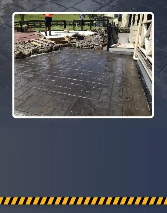 Whangarei Stamped Concrete