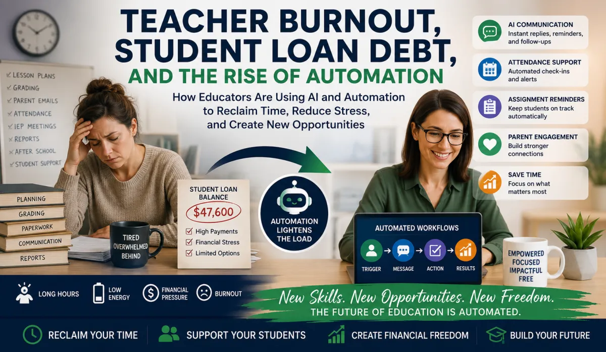 Teacher Burnout, Student Loan Debt, and the Rise of Automation