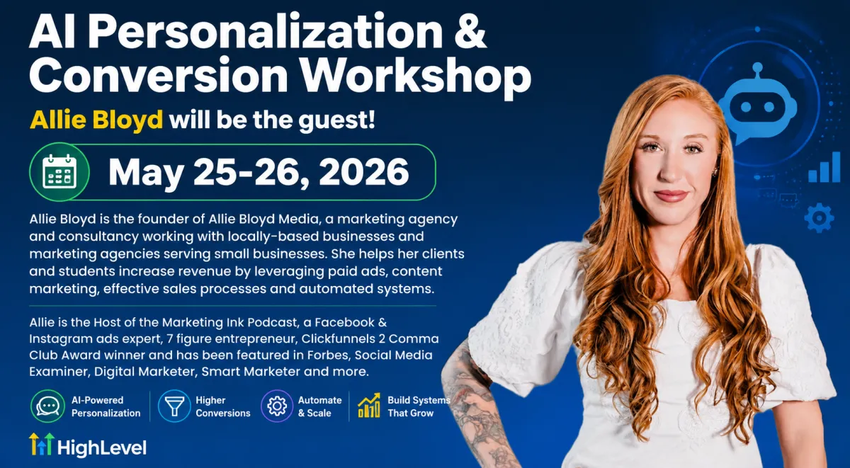 AI Personalization & Conversion Workshop
