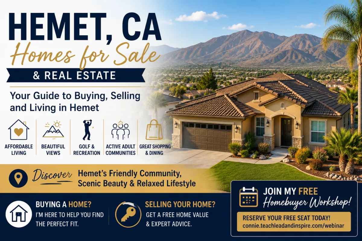 Hemet, CA Homes for Sale & Real Estate - Complete Homebuyer's Guide